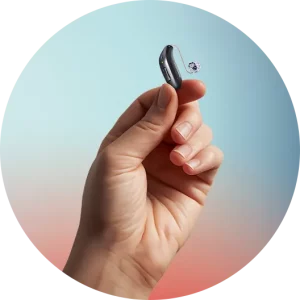 hand-with-encanta-hearing-aid